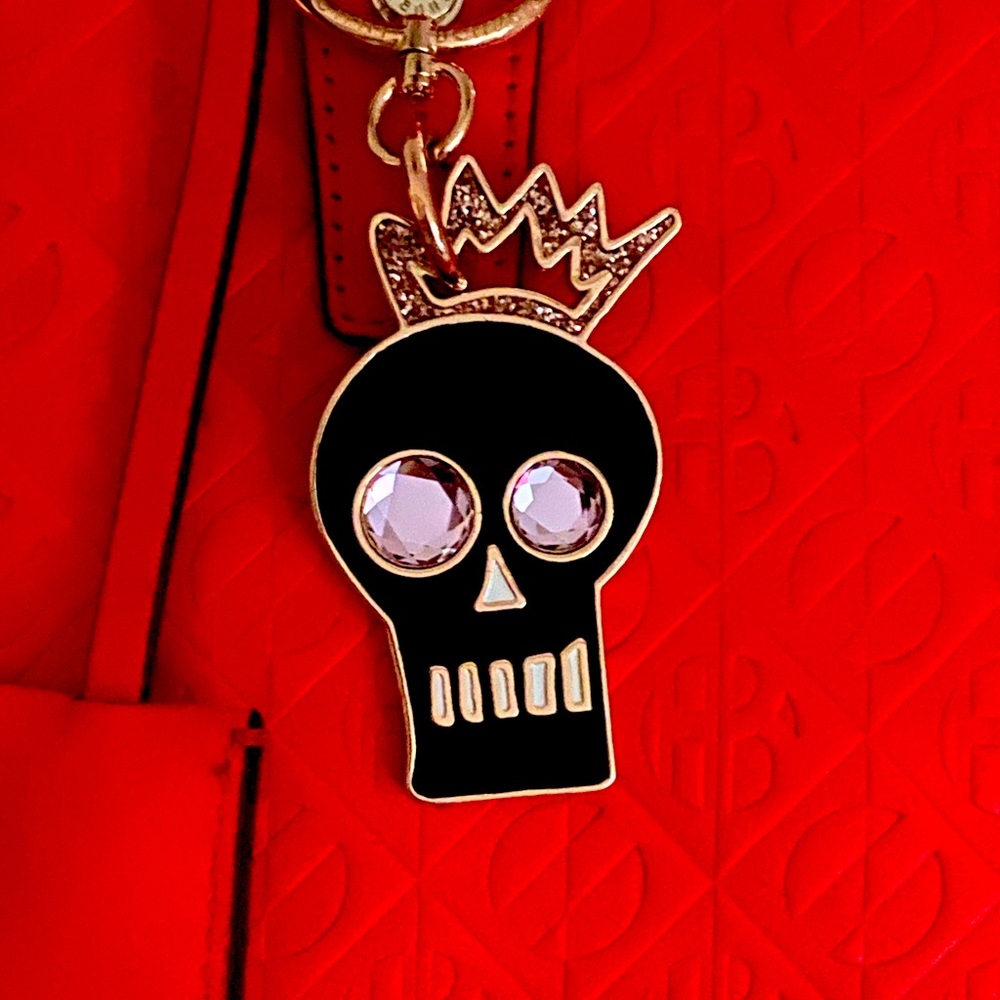 Henri Bendel Skull Key Fob